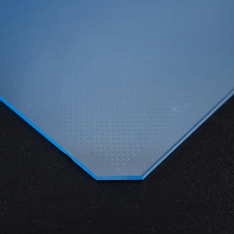 Summus claritas Lata Application Optical Grade PMMA Transparens extruditur lux Guide Plate